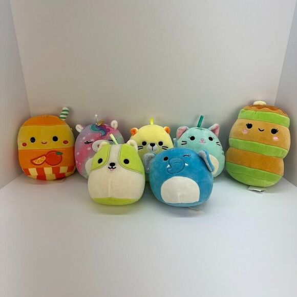 Squishmallows 4 Inch Lot of 7 - Picture 1 of 16